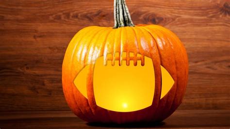 football pumpkin carving ideas